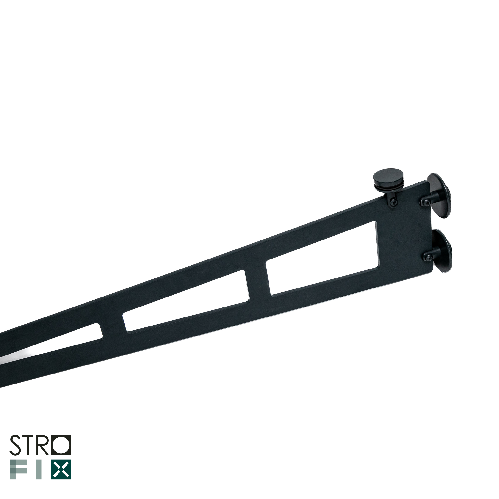 Under supported bracket for glass canopy - StroFIX