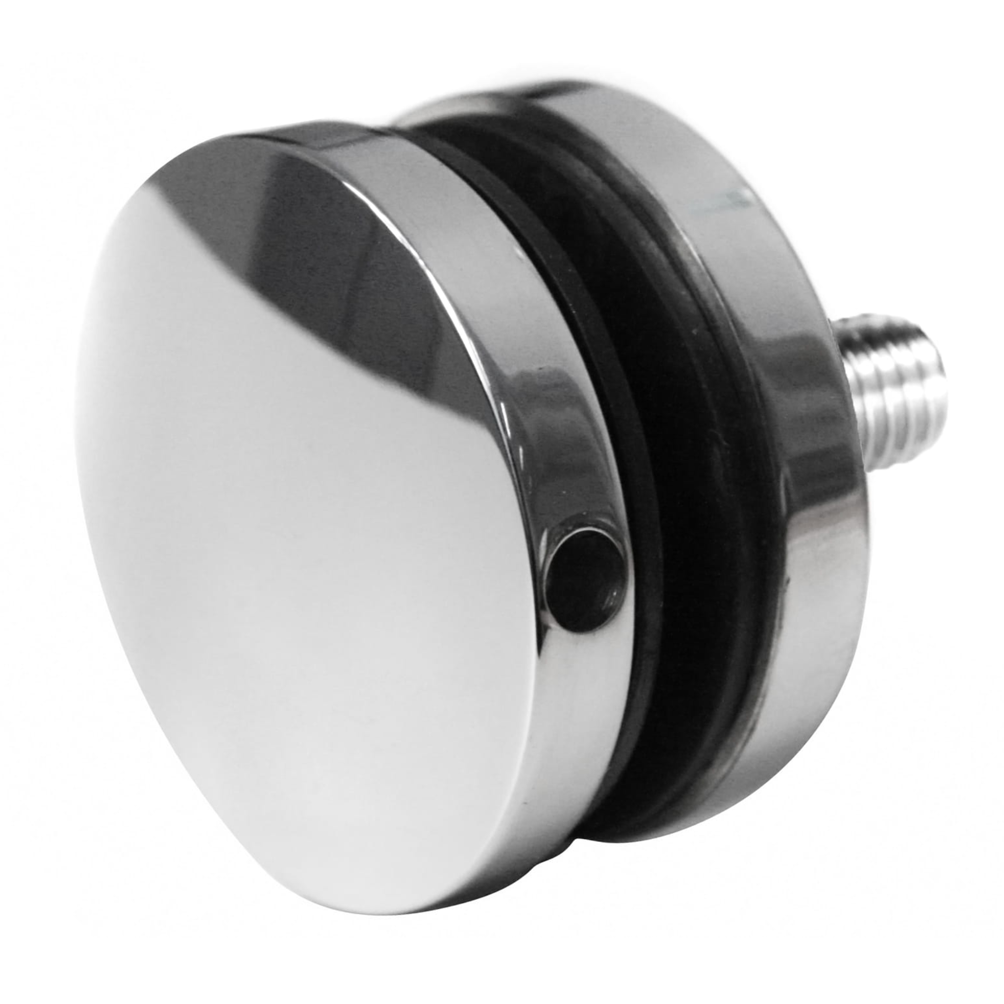 Glass adaptor D50 spherical, SS, polished