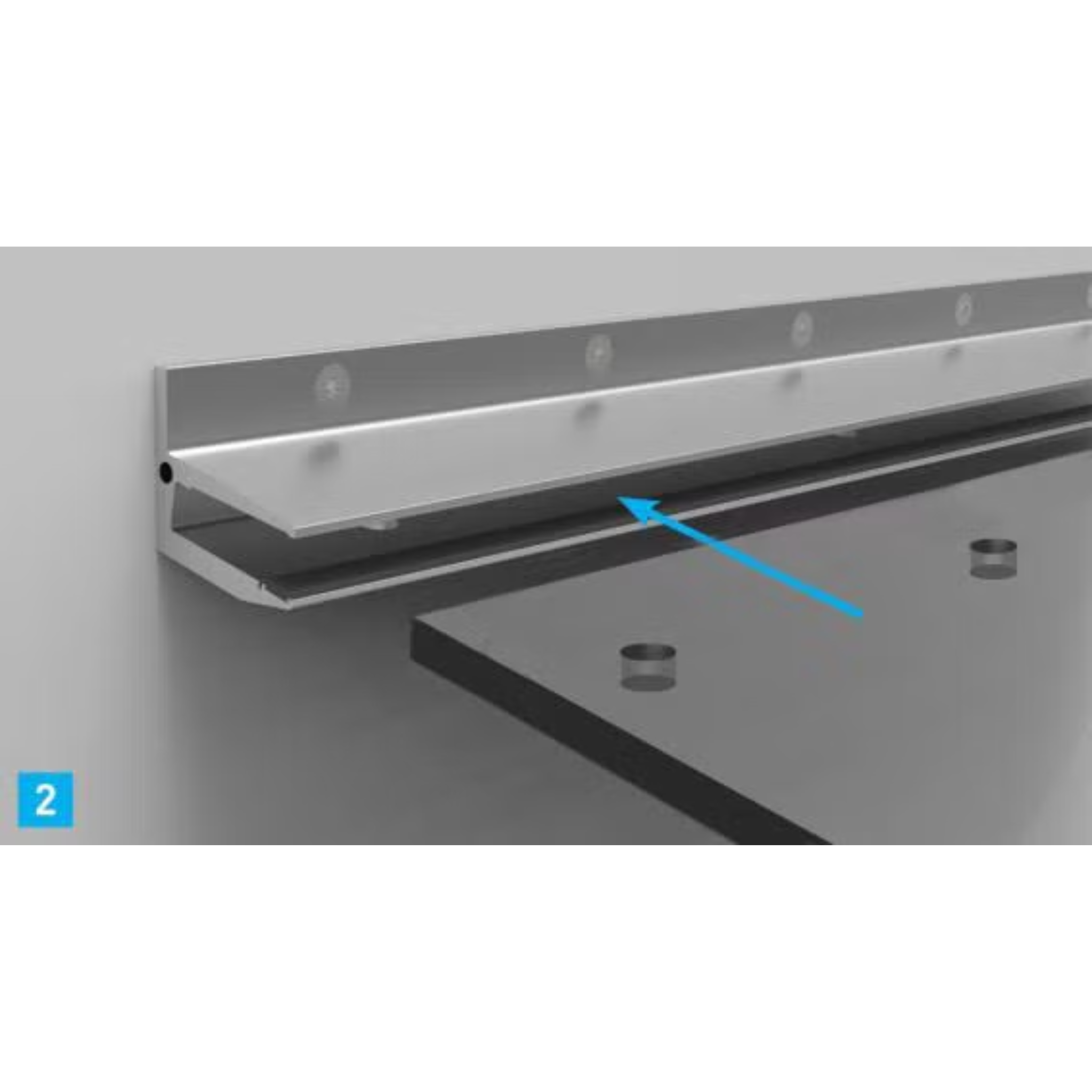 Glass roof profile (3m) - StroFIX