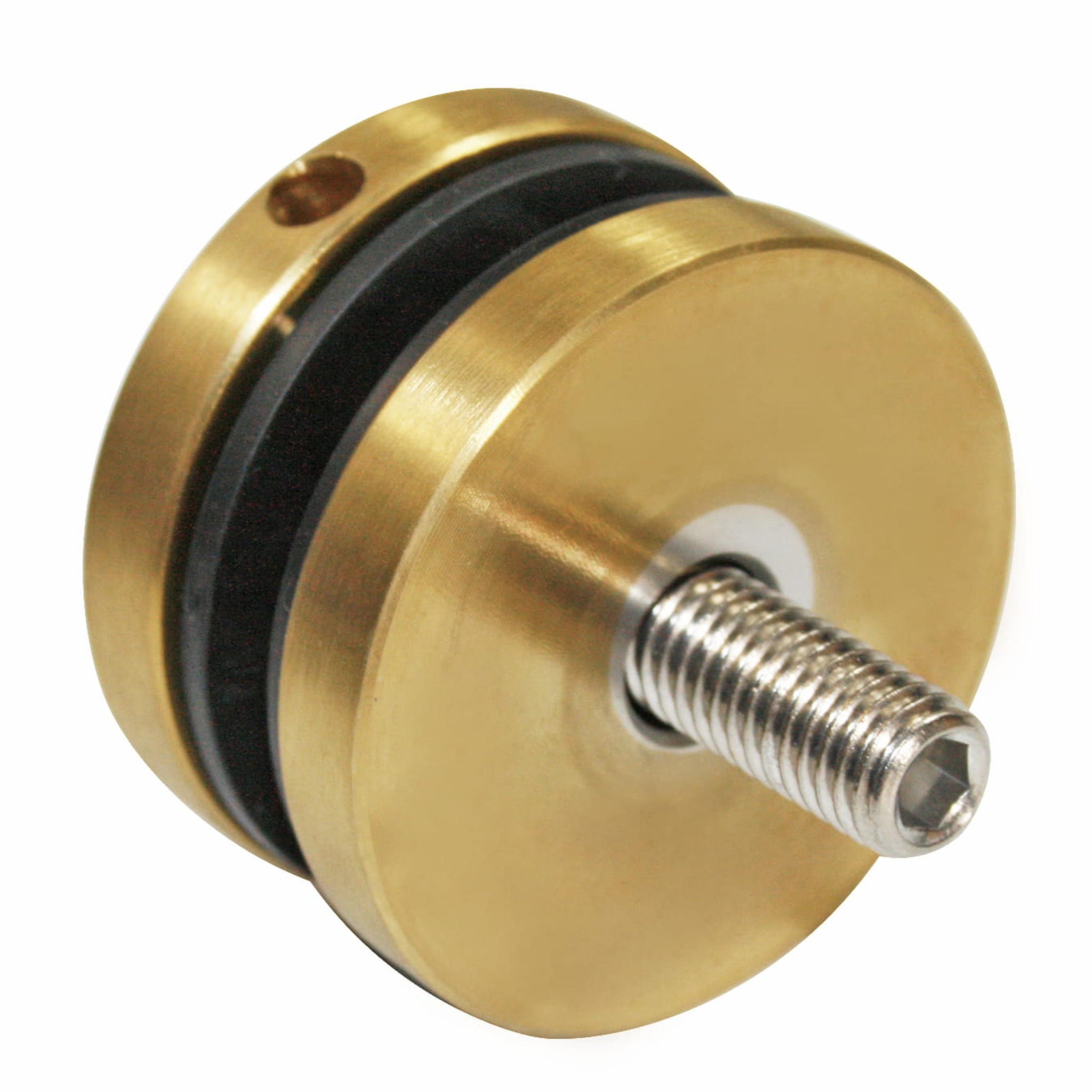 Glass adaptor D50, SS, color, Gold satin - Strofix