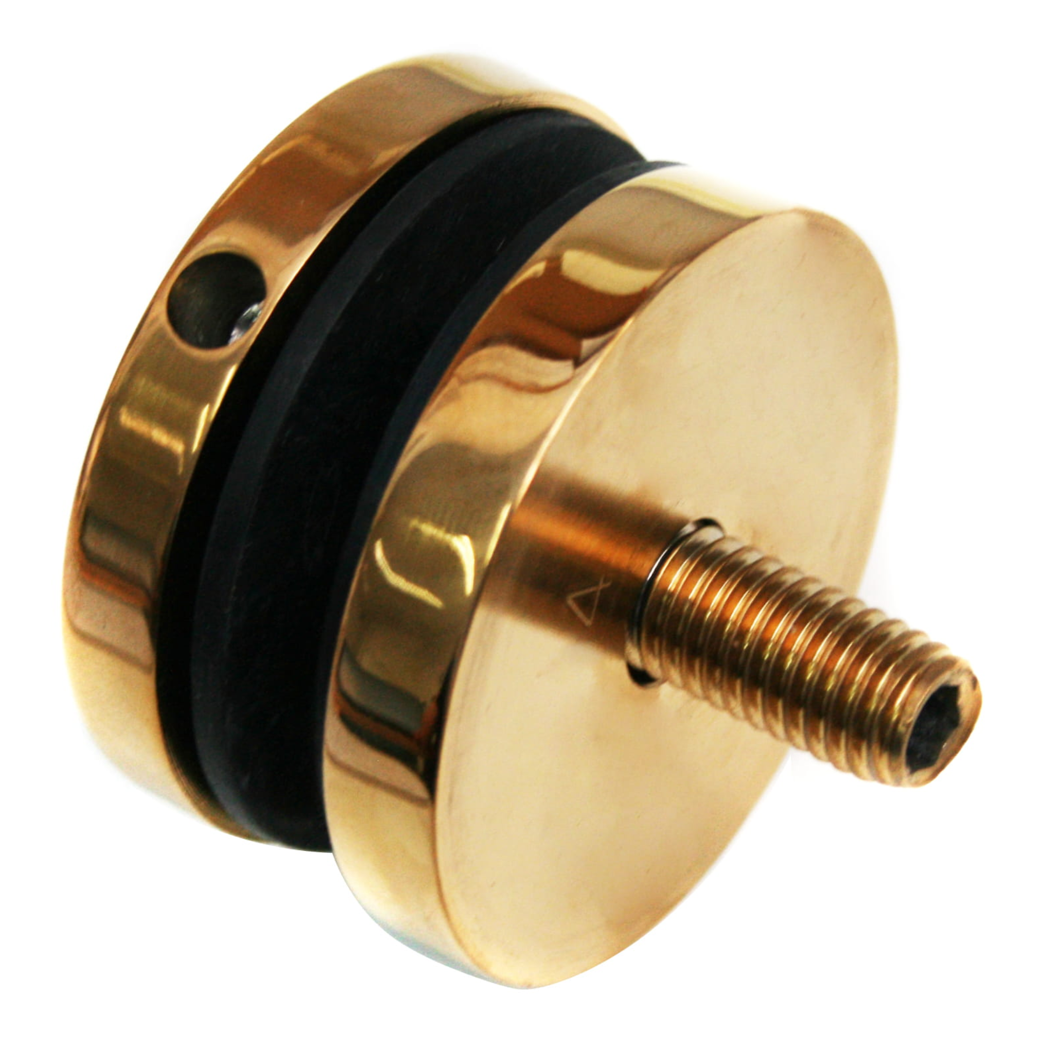 Glass adaptor D50, SS, color, Gold Polished - Strofix