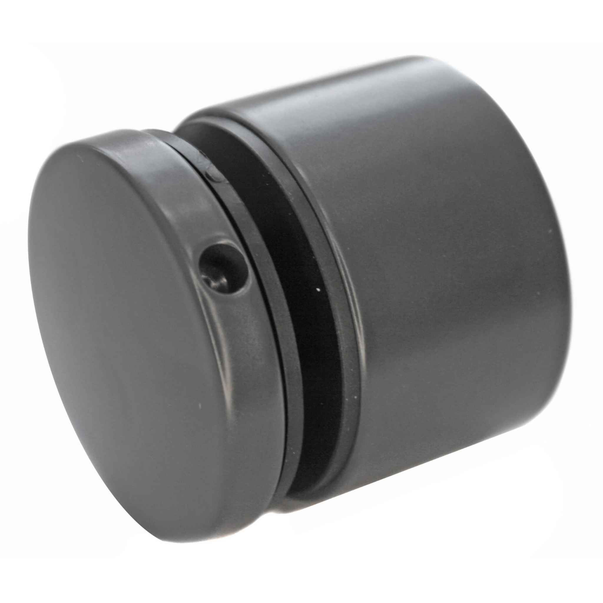 Glass adaptor D50, with inner thread, SS, color, Anthracite - Strofix