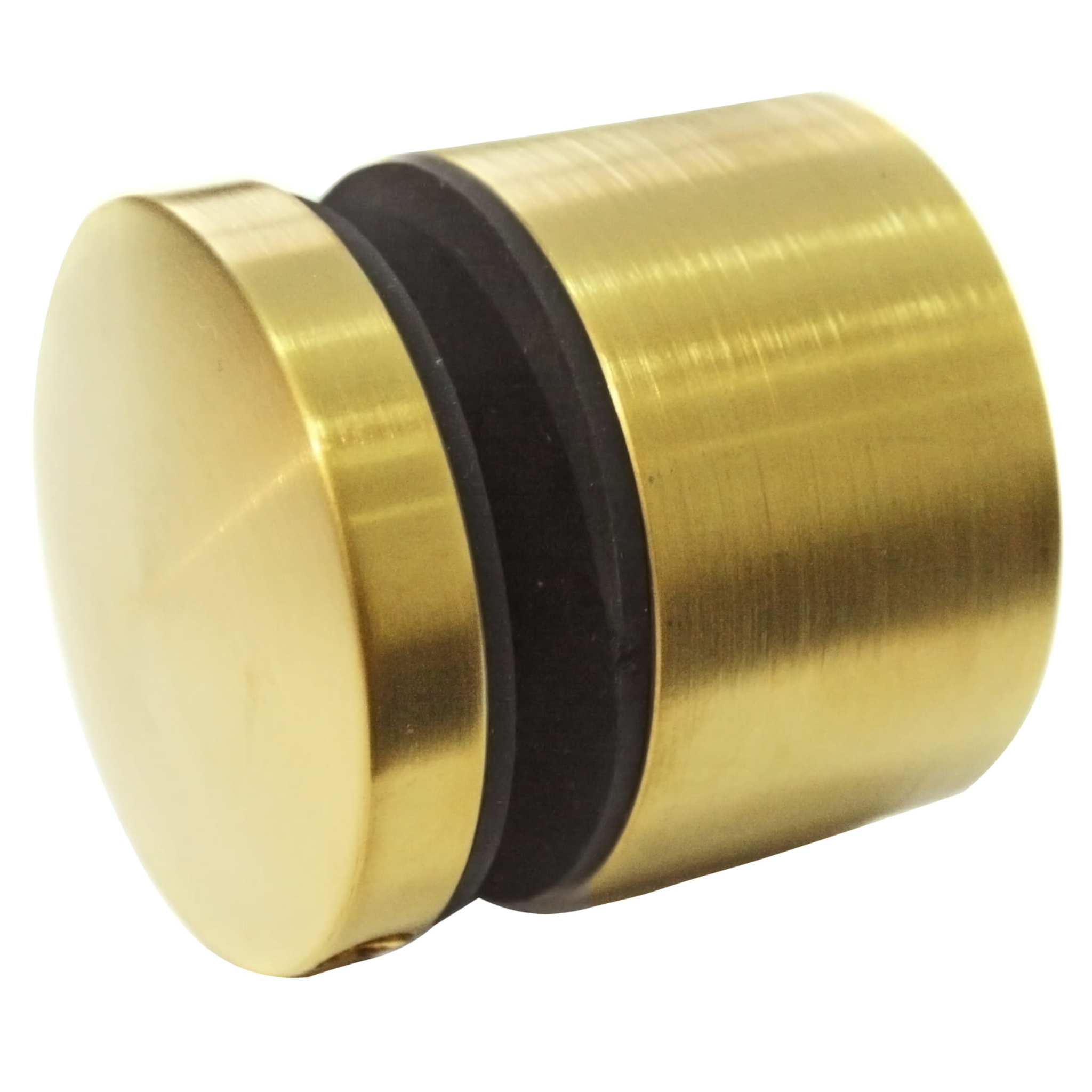 Glass adaptor D50, with inner thread, SS, color, Gold satin - Strofix