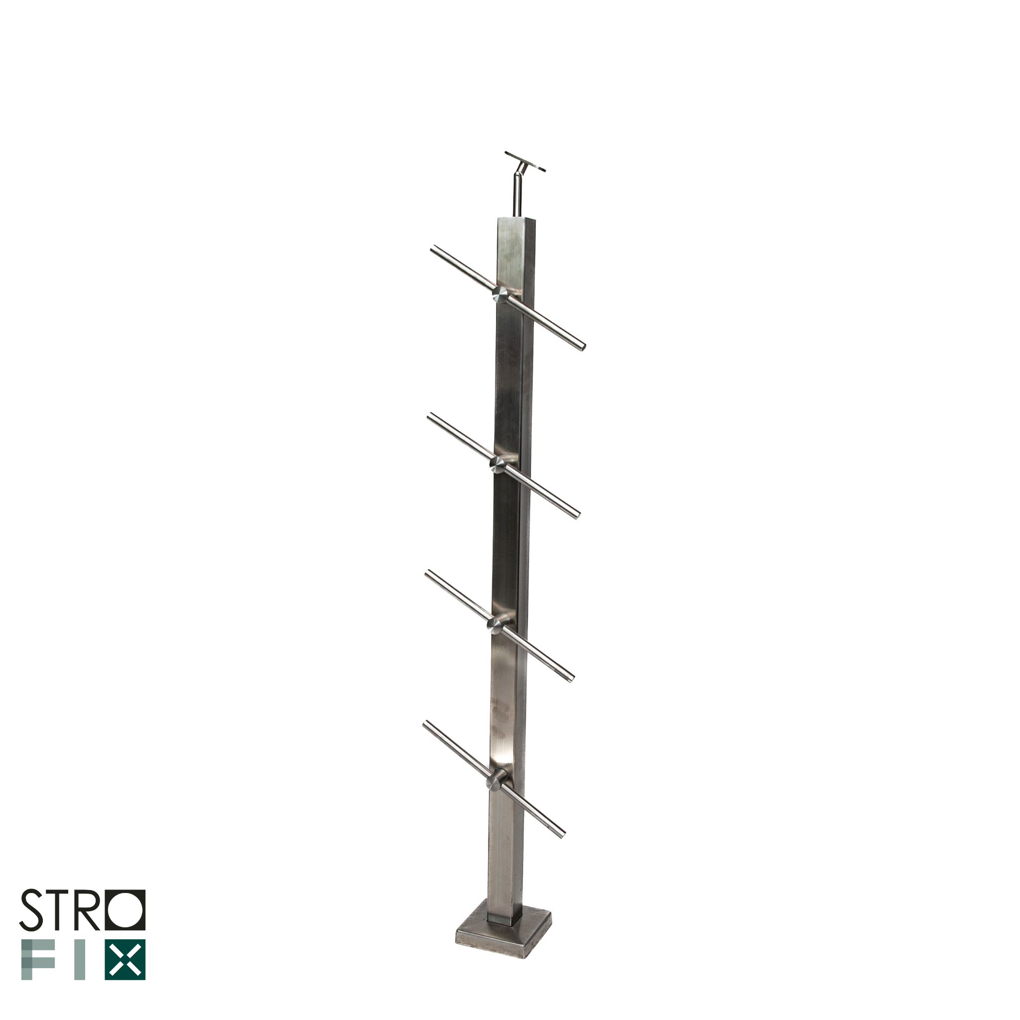 Rod railing system For stairs - Flat - StroFIX
