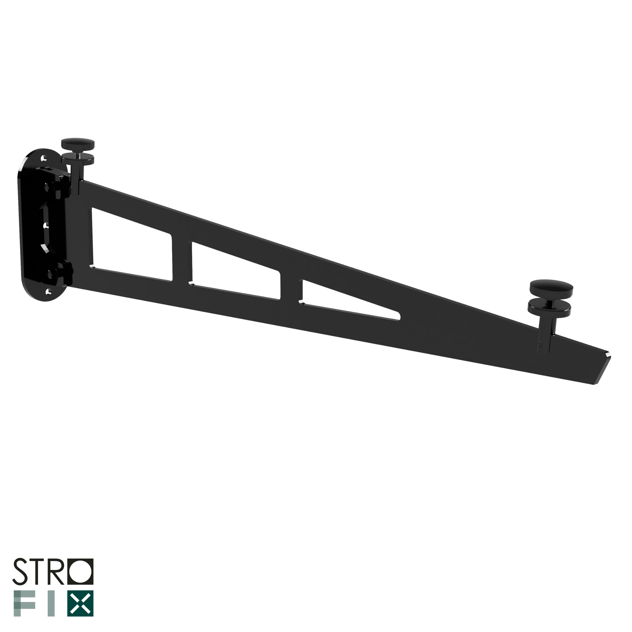 Undersupported bracket for glass canopy, 1100-1300